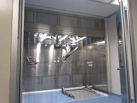 Cabine de prélèvement